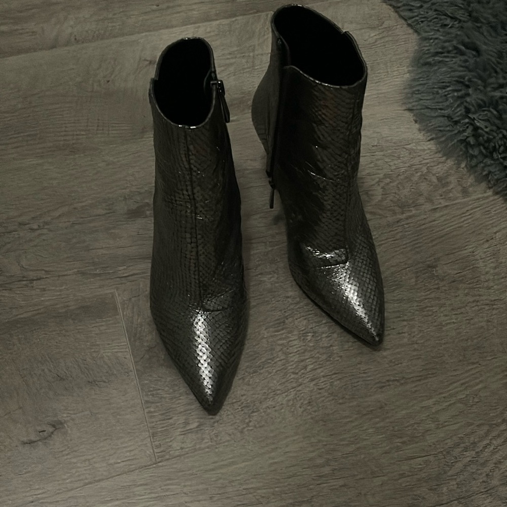 Beautiful metallic boots